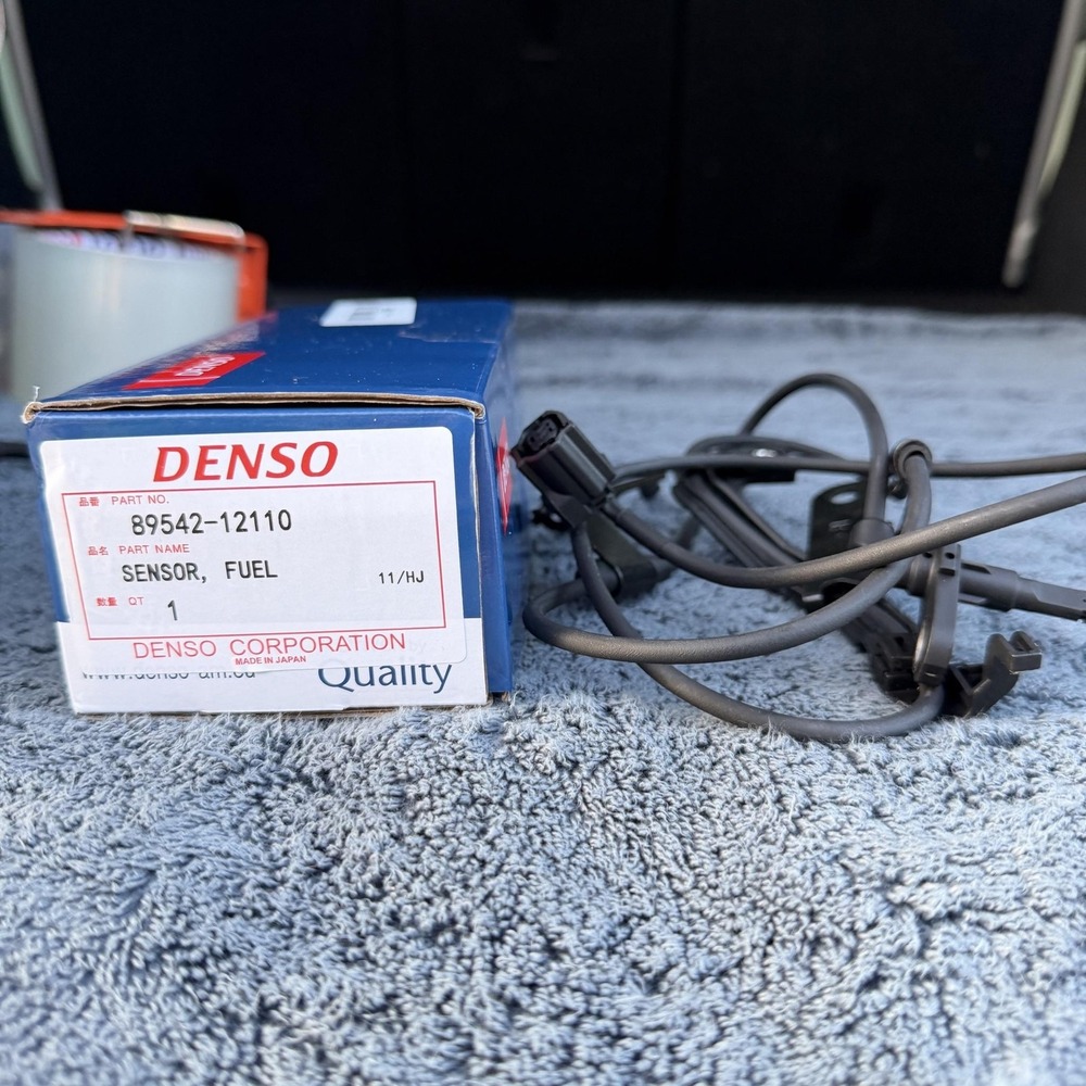 Denso 89542-12110 Fuel Sensor Right 4-Wire Harness Assembly Black Made In Japan